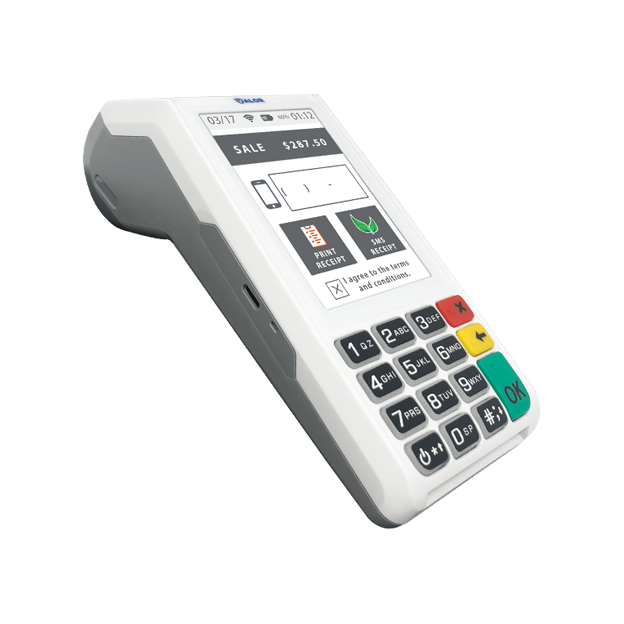Valor VL110 Handheld POS Terminal - side
