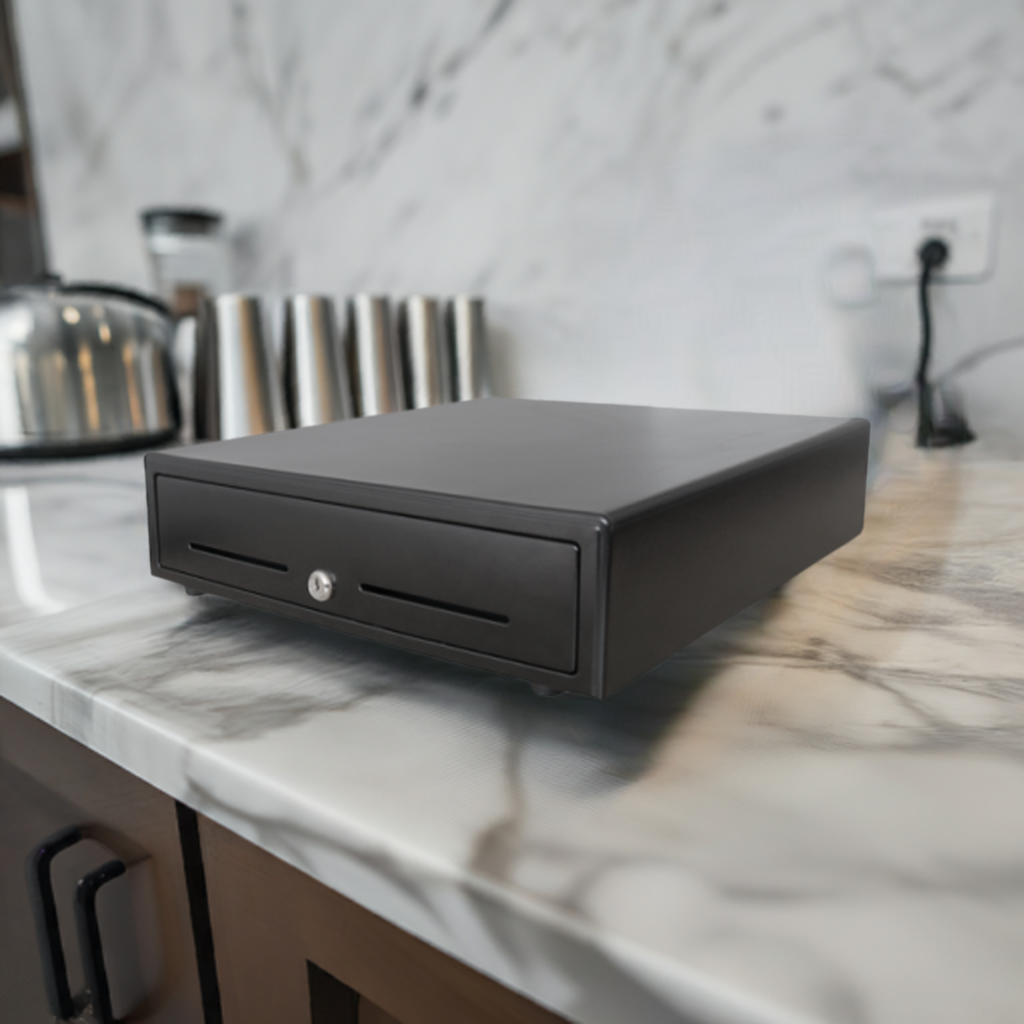Cash Drawer for POS on a countertop