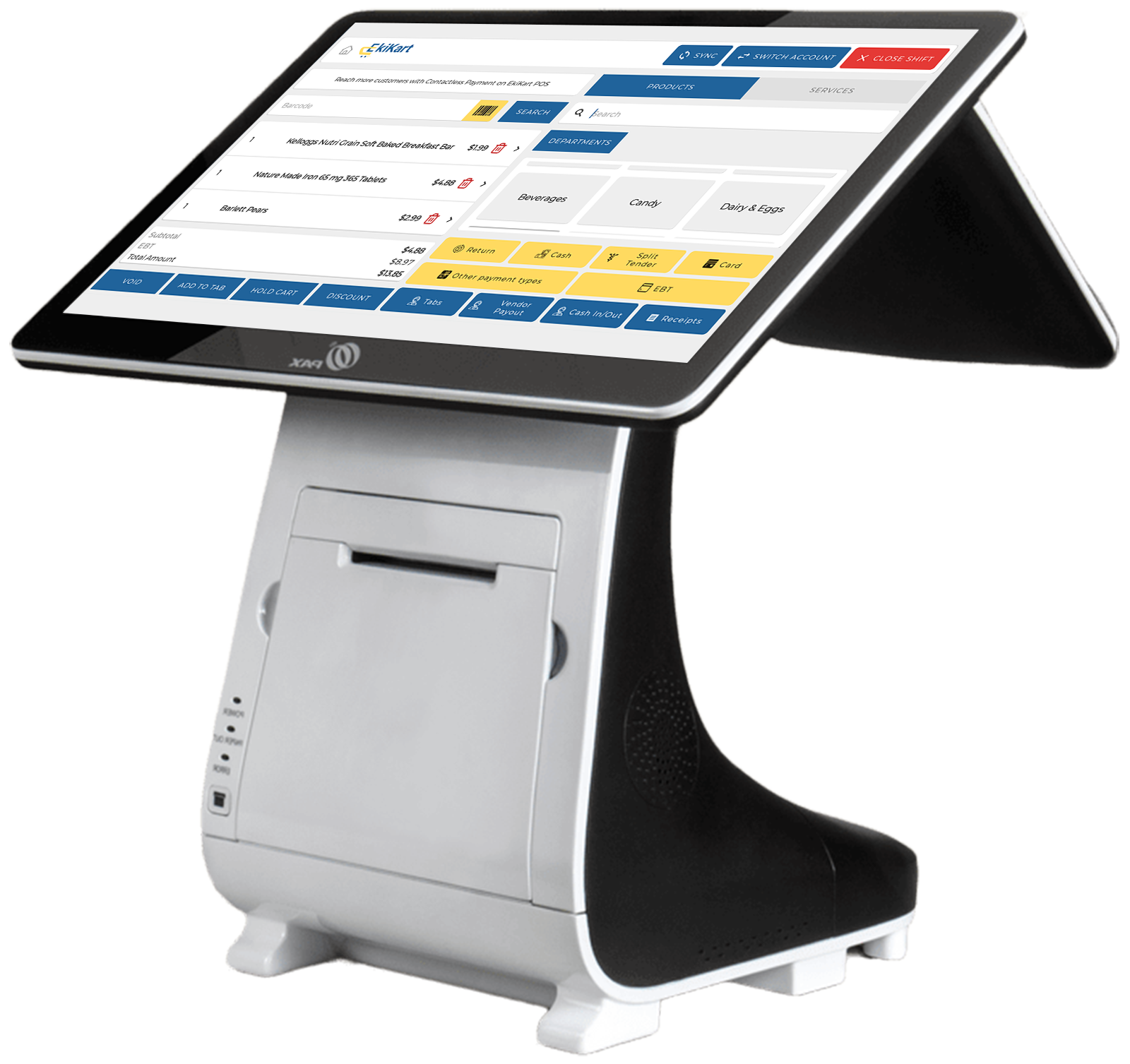 PAX E800 POS Terminal – EkiKart